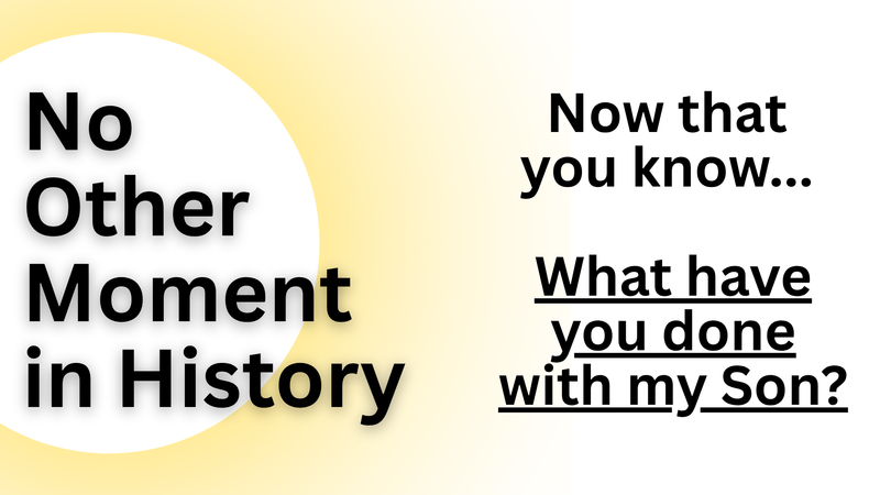 No Other Moment in History