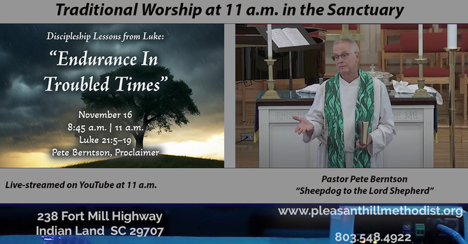 "Endurance in Troubling Times"