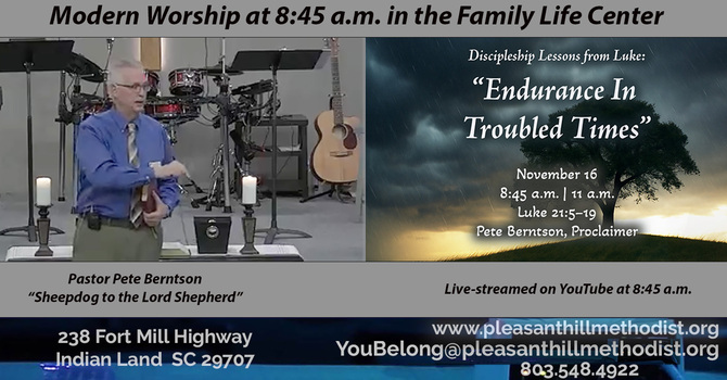 Endurance in Troubling Times