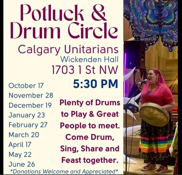 Drum Circle & Potluck Dinner