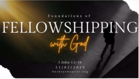Fellowship with God