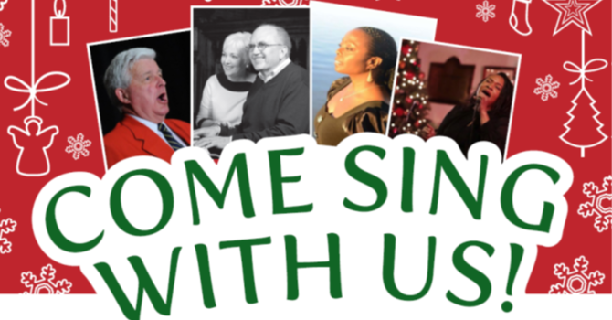 Carol Sing "Come Sing With Us" image