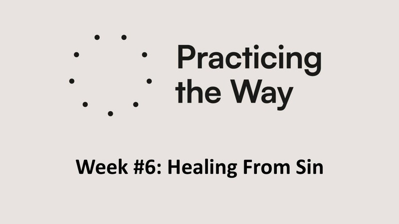 Healing From Sin