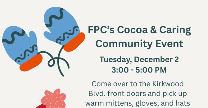 Cocoa & Caring Community Event