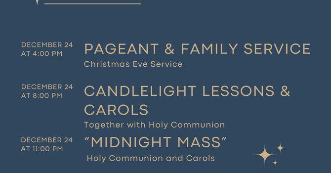 Christmas Eve Service - Pageant & Family Service