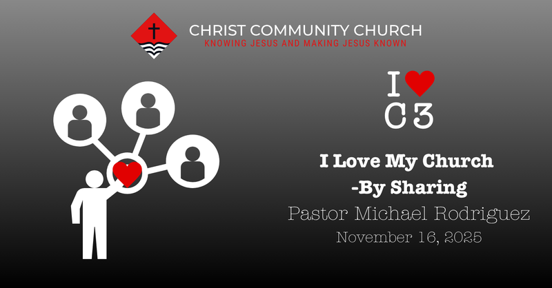 I Love My Church - By Sharing