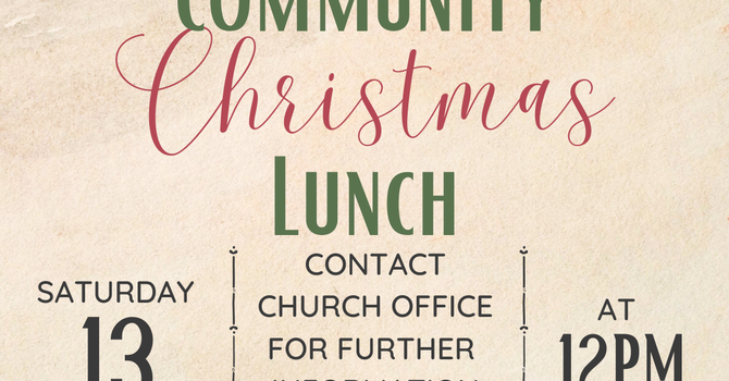 Community Christmas Meal