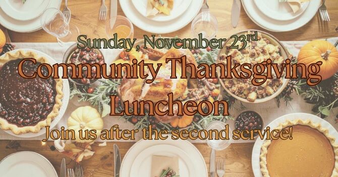 Thanksgiving at Trinity image