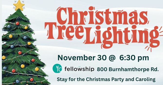 Christmas Tree Lighting and Caroling