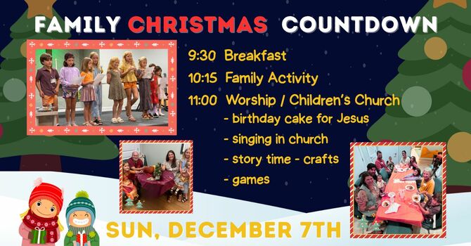 Family CHRISTMAS  Countdown