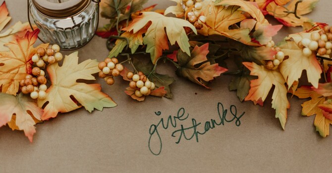 Giving Thanks in All Seasons image