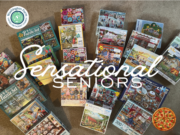 Pizza and Puzzles: A Sensational Seniors Gathering