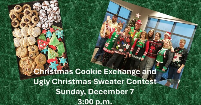 Cookie Exchange & Ugly Christmas Sweater Contest