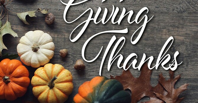 In Everything Give Thanks