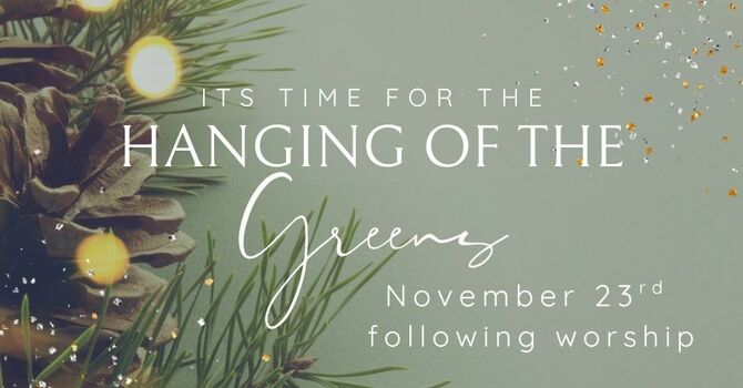 Hanging of the Greens