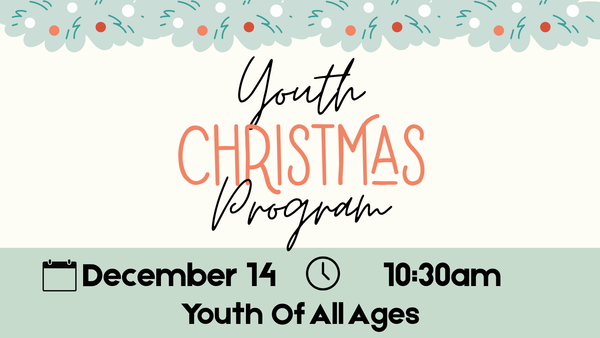 Youth Christmas Program 
