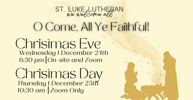 Christmas Worship at St. Luke 