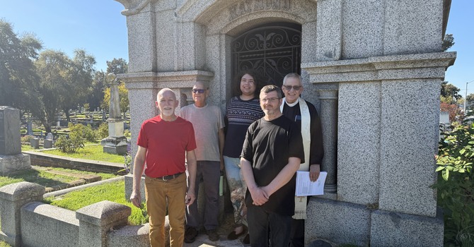 St. Paul's Members Visit Sacramento Historic City Cemetery image