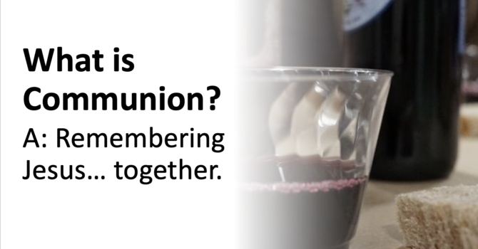 What is Communion? image