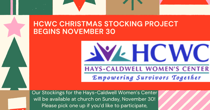 HCWC Christmas Stocking Project