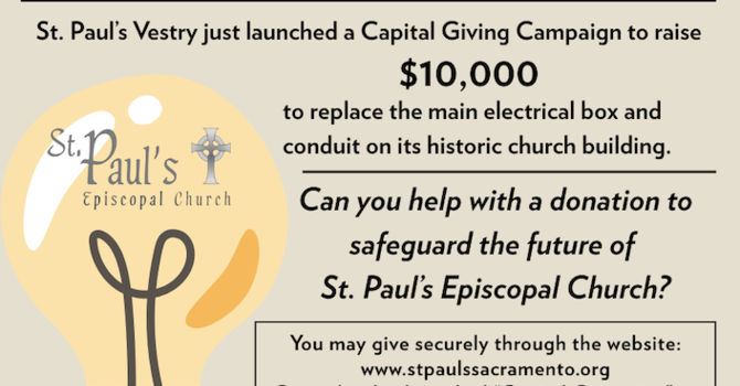 A Capitol Campaign to Replace the Main Electrical Panel image