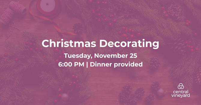 Christmas Decorating Night