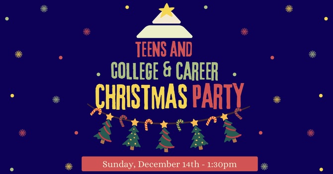 Teens and C&C Christmas Party