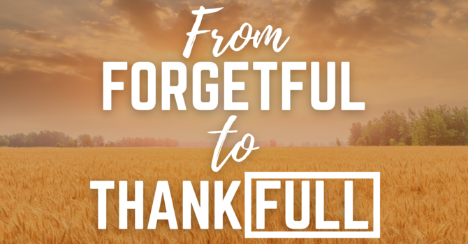From Forgetful to ThankFull