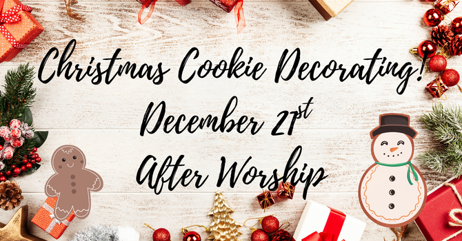 Christmas Cookie Decorating