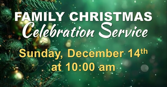 Family Christmas Celebration Service