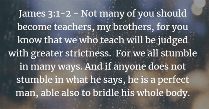 Only Speaking the Blessings (Part 3) 