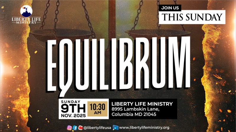 EQUILIBRIUM (PART 2) || LIVING BALANCED IN A BROKEN WORLD