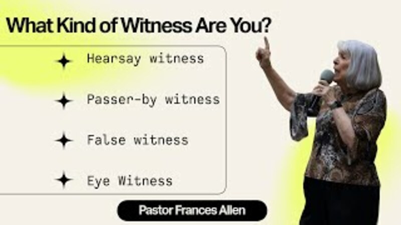 What Kind of Witness Are You?