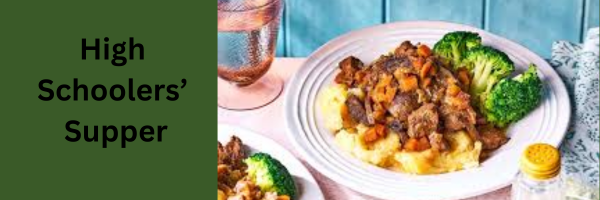 High Schoolers’ Only Supper