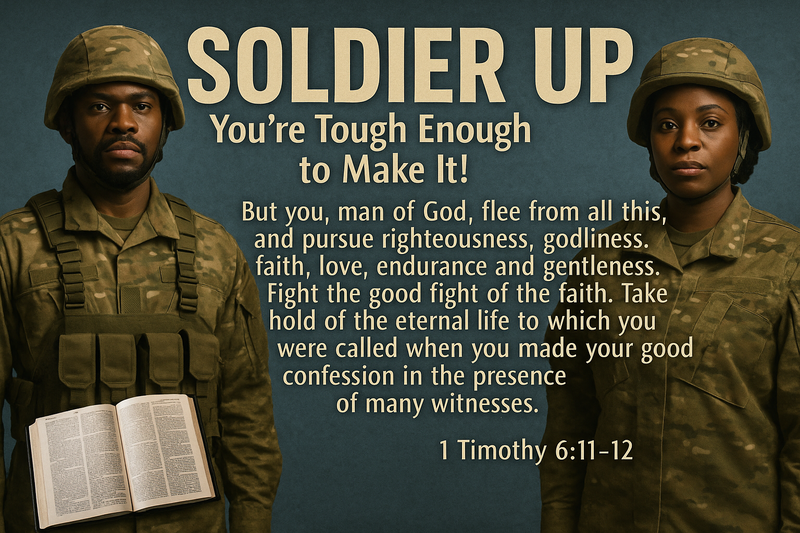 Soldier up_You're Tough Enough to Make it