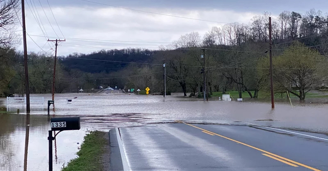 Hwy 70 Bridge Flood image