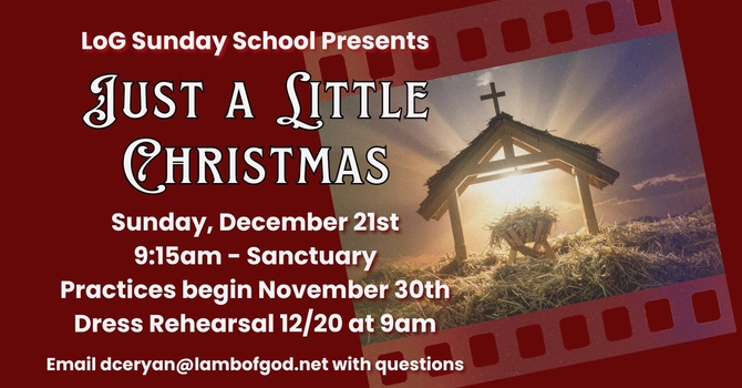 Sunday School Christmas Program