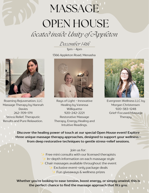 Massage Open House