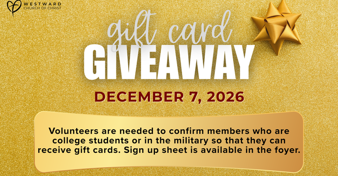 Gift Cards to College Students & Military