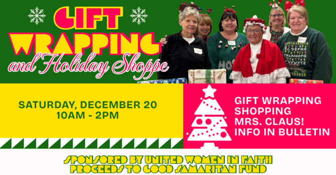 Gift Wrapping & Holiday Shoppe