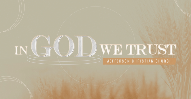 In God We Trust: Week 1