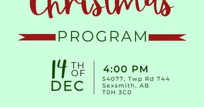 Christmas Program