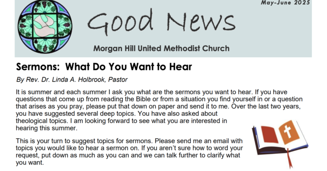 Good News For May-June image