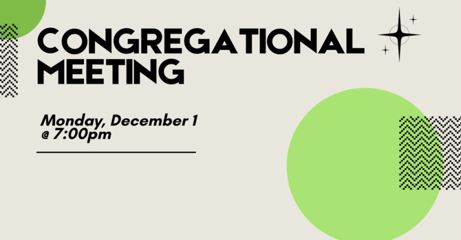 Congregational Meeting