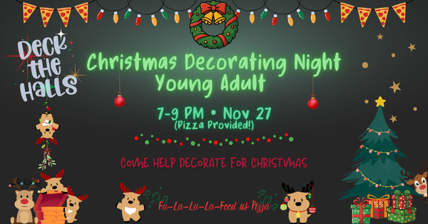 Deck the Halls - Christmas Decorating Night