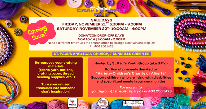 S.P.Y. Craft Supply Fair