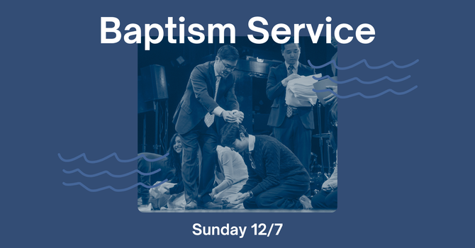 Baptism Service