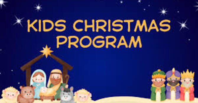 Children's Christmas Program