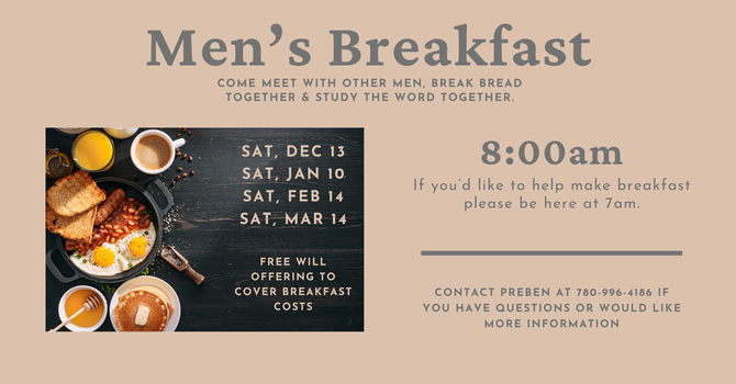 Men's Breakfast