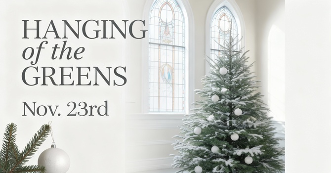 Hanging of the Greens image